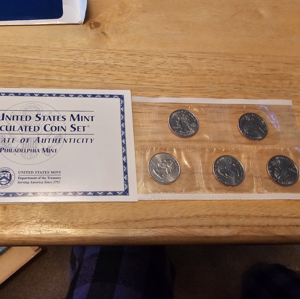 UNC US Mint 2002-P State Quarter Set